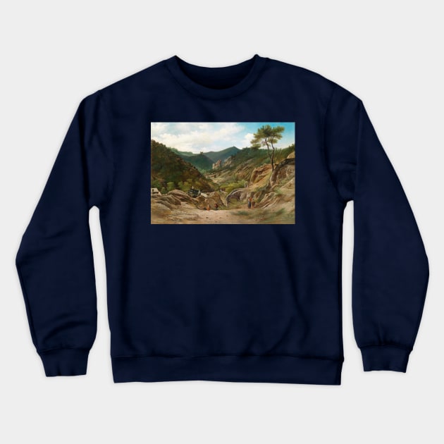 The Klausen in Modling near Vienna Crewneck Sweatshirt by AlexMir